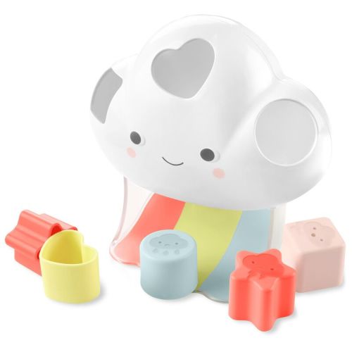 Multi Silver Lining Cloud Feelings Shape Sorter Baby Toy | skiphop.com