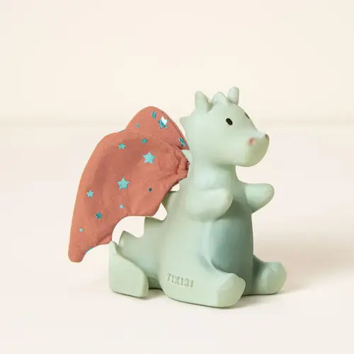 Crinkle Wings Natural Teething Dragon