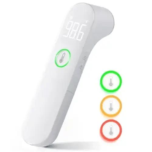 Thermometer for Adults and Kids, Fast Accurate Baby Thermometer, FSA HSA Eligible, Fever Alarm & Mute Mode, Baby Essentials - Lifetime Support