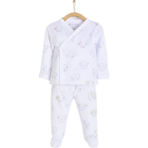 Paws Kimono & Pants Set, 0-3M