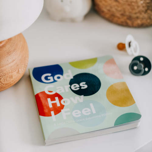 God Cares How I Feel Board Book | TDGC – The Daily Grace Co.