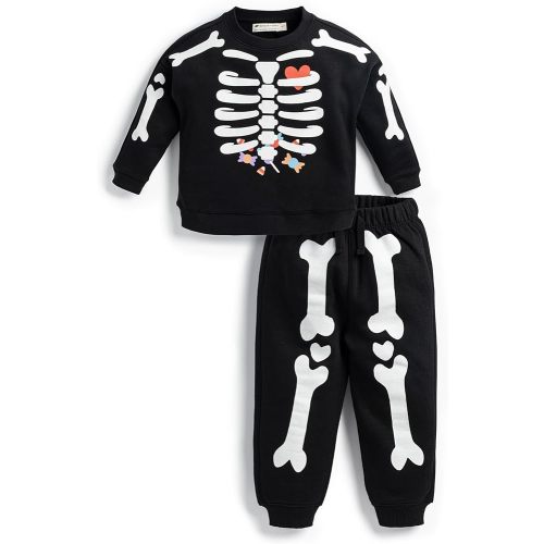 monica + andy unisex-child Organic Sporty Sweatsuit