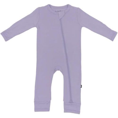 KYTE BABY Unisex Rayon Made From Bamboo Zippered Rompers 0-24 Months