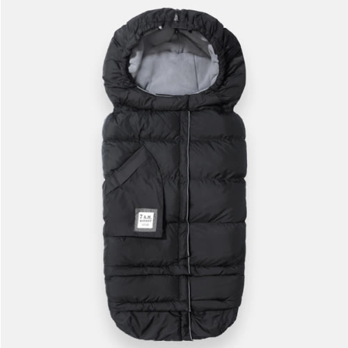 7am Enfant Blanket 212 Evolution Extendable Footmuff - Black