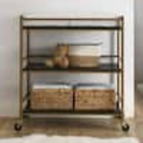 Delta Children Delta Children Jade Changing Table, Ebony Melamine with Melted Bronze W149010-1502