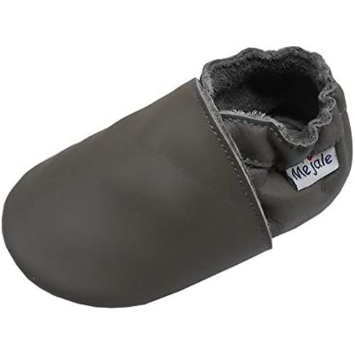 Mejale Baby Leather Shoes Infant Toddler Soft Sole Moccasins Shoes Boys Girls Pre-Walkers