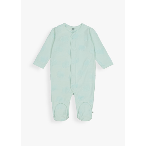 Elephant Textured Sleepsuit