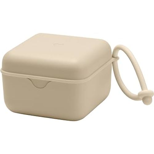 BIBS Pacifier Box, Vanilla