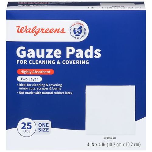 Walgreens Gauze Pads 4 In x 4 In