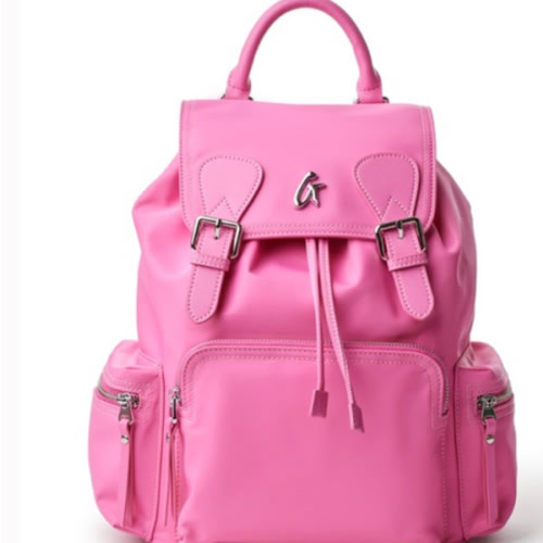 NYLON BACKPACK - HOT PINK Glamaholics