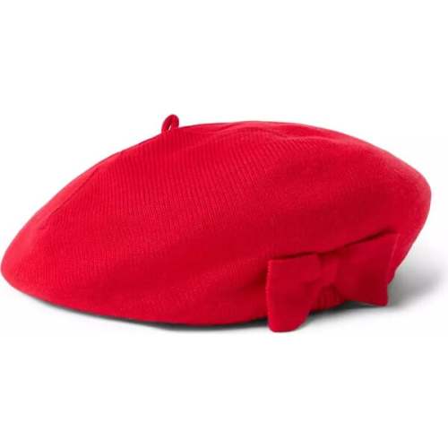 Sweater Bow Beret, Red - Janie and Jack | Maisonette