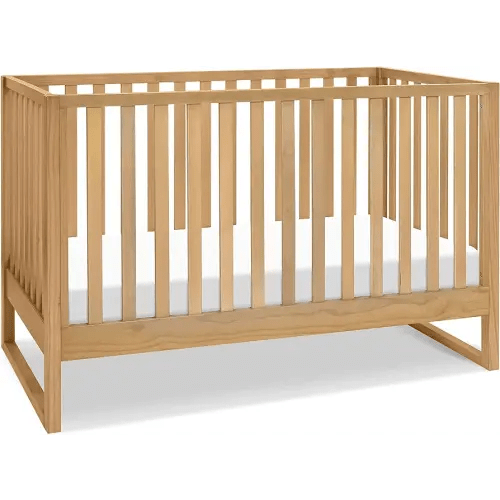 Davinci Hunter 3-in-1 Convertible Crib, Honey, Easy Assemble, Greenguard Gold Certified