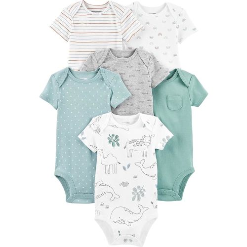 Simple Joys by Carter's Unisex Babies' Short-Sleeve Bodysuit