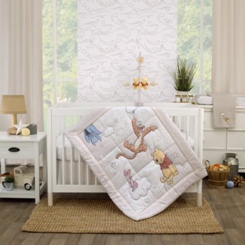 Disney Winnie the Pooh - Blustery Day 3 Piece Crib Bedding Set