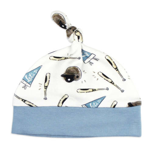 Organic Knotted Hat in Let's Go – L'ovedbaby