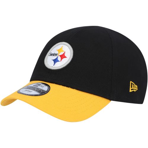 Infant Pittsburgh Steelers New Era Black/Gold  My 1st 9TWENTY Adjustable Hat