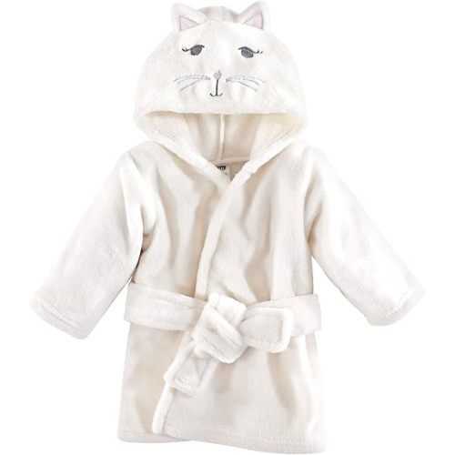 Hudson Baby Unisex Baby Plush Animal Face Bathrobe