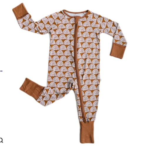 Rust Rainbows Zippy - Little Sleepies