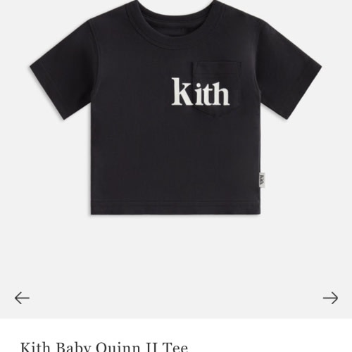 Kith Baby Quinn II Tee - Black