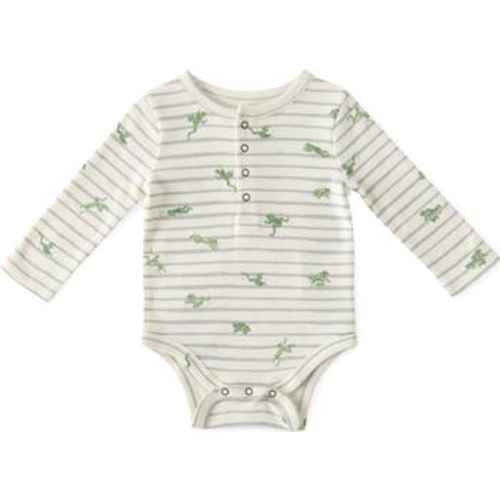 Henley Organic Cotton Bodysuit