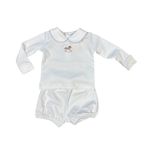 Boy Rocking Horse Bloomer Set (Infant)