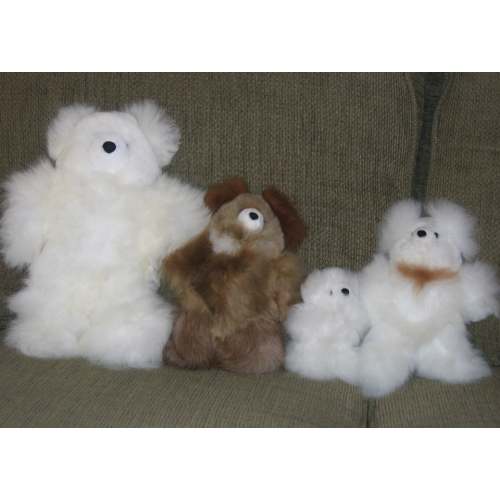 Alpaca Teddy Bears | The Upper Farm