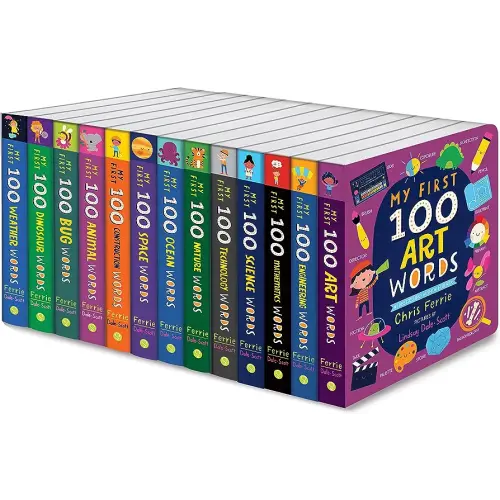 Amazon.com: My First 100 Words series set (My First STEAM Words): 9781728270289: Ferrie, Chris, Dale-Scott, Lindsay: Books