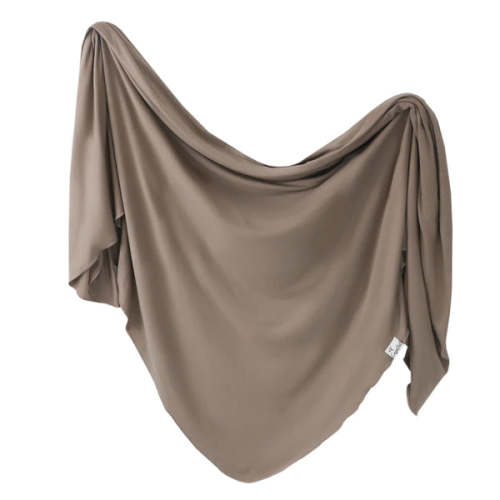 Copper Pearl - Knit Swaddle Blanket - Gobi– Love Bug Baby