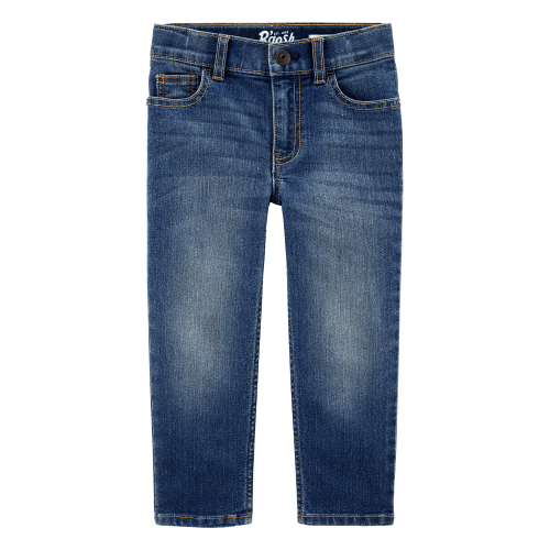 Baby Dark Blue Wash Straight-Leg Jeans - OshKosh | Carter's