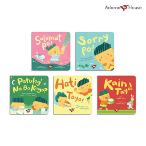 Filipino Values Board Book Bundle (5 titles) – Adarna House