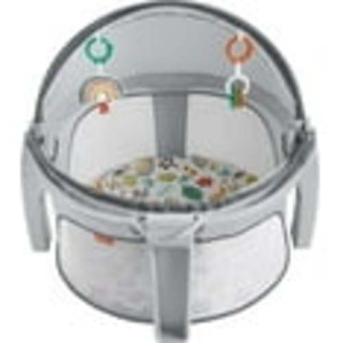 Fisher-Price 2-in-1 On-the-Go Baby Dome, Portable Bassinet & Play Space with UPF20 Canopy, Infant Toys, Whimsical Forest