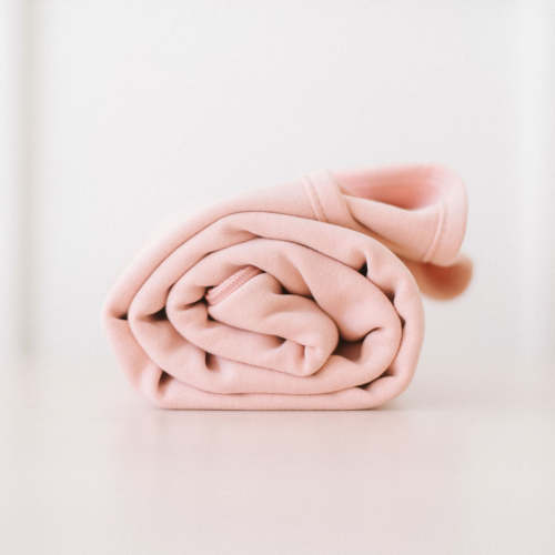Organic Pre-folded Swaddle - Blush