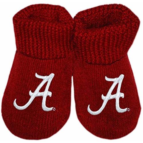 University of Alabama Crimson Tide Script A Newborn Baby Bootie Sock