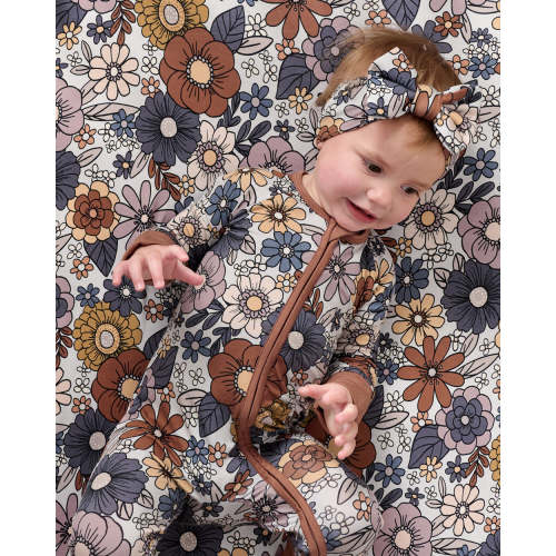 Wildwood Floral Fitted Crib Sheet