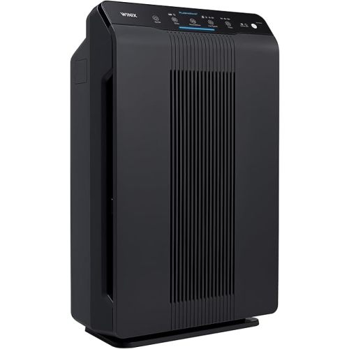 Winix 5500-2 Air Purifier with True HEPA, PlasmaWave and Odor Reducing Washable AOC Carbon Filter Medium