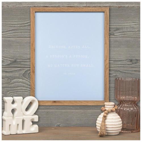 No Matter How Small Dr. Seuss Wood Wall Decor
