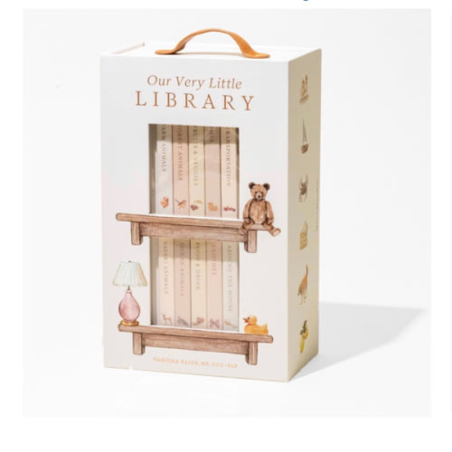 Our Very Little Library Board Book Set: A Foundational Language Vocabulary Board Book Set for Babies (Tabitha Paige Children's Book Series)