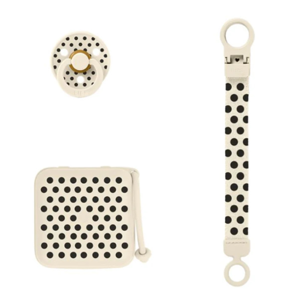 Soother & Go Polka Gift Set