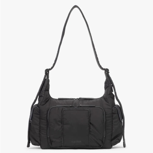 Crossbody Diaper Bag - BLACK