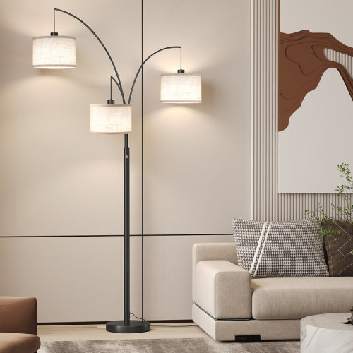 Latitude Run® Bidal 3 Lights Modern Arc Tree Floor Lamp & Reviews | Wayfair