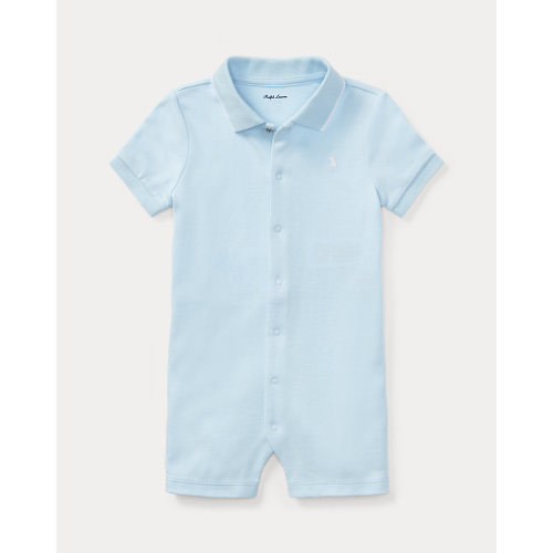 Soft Cotton Polo Shortall