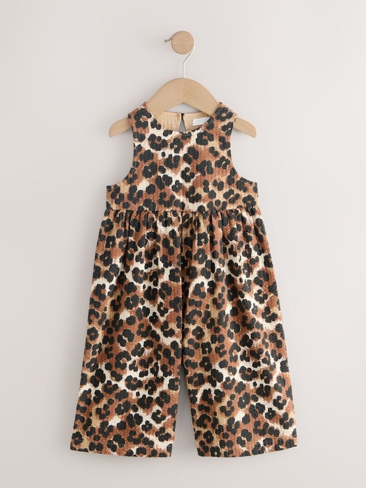 Animal Print Sleeveless Playsuit (9-12 mos)