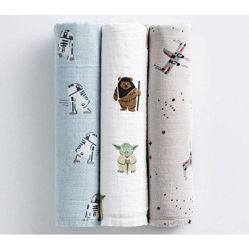 Star Wars™ Muslin Swaddle Set | Pottery Barn Kids