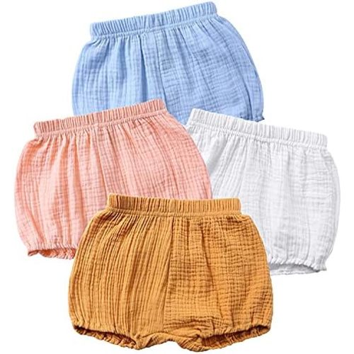 EISHOW Infant Baby Girls Boys Summer Shorts 3-6 MONTHS