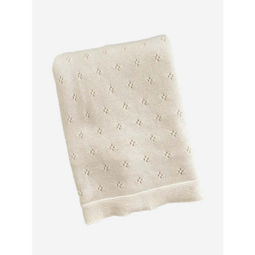 Organic Cotton Heirloom Pique Blanket
