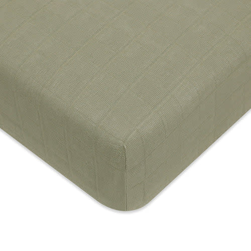 Babyletto All-Stages Midi Crib Sheet in GOTS Certified Organic Muslin Cotton