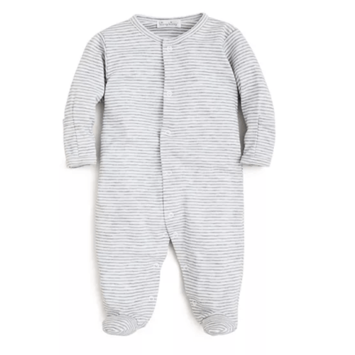Unisex Essential Striped Footie - Baby