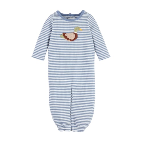 Mud Pie Crochet Duck Sleeper Gown