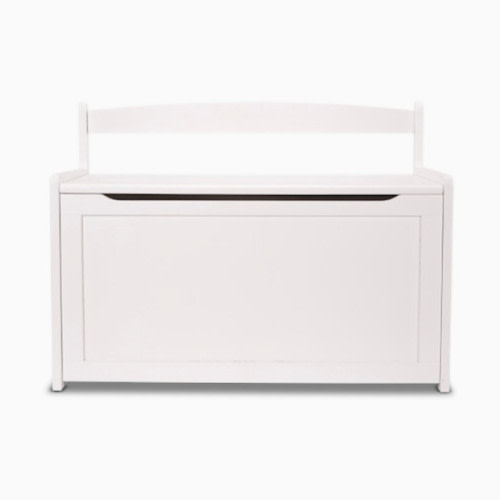 Wooden Toy Chest - White