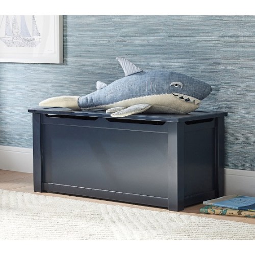 Chambray Shark Plush | Pottery Barn Kids